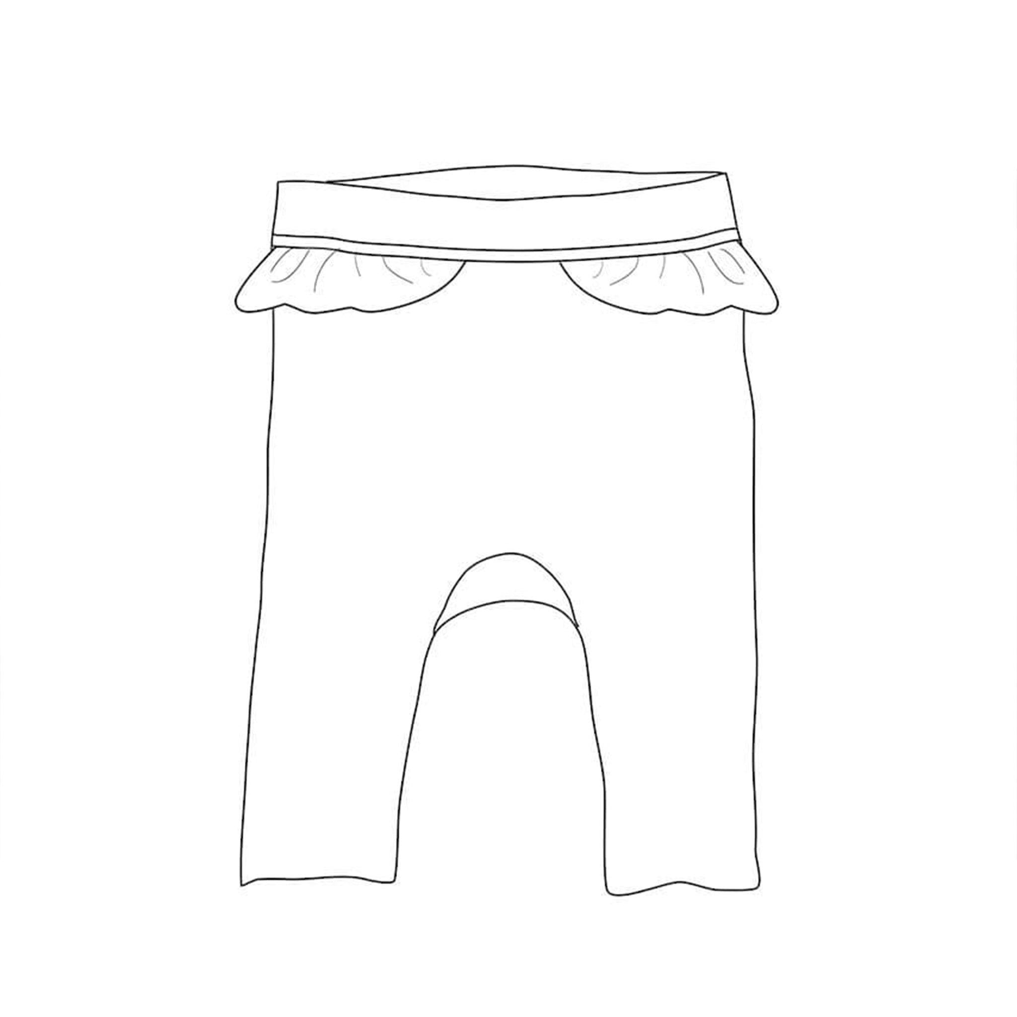 Buy Baby Pant (Rose) - Size 0-3 months (000) - Frankie Say Relax