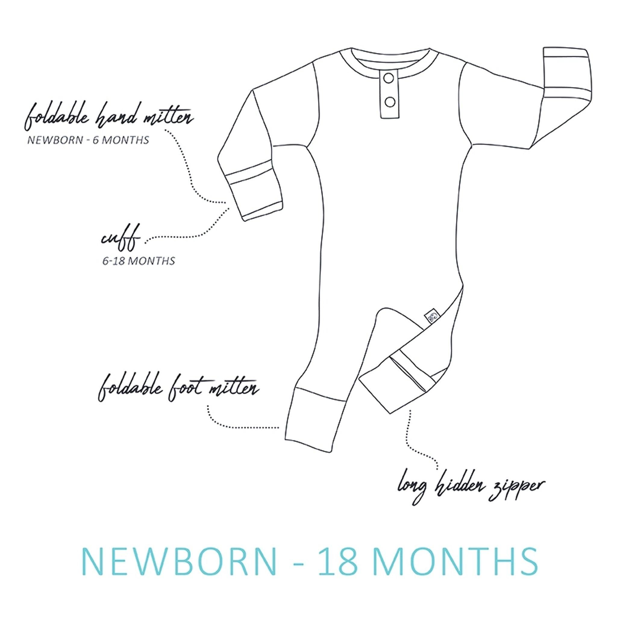 Buy Growsuit (Rose) - Size Newborn (0000) - Frankie Say Relax