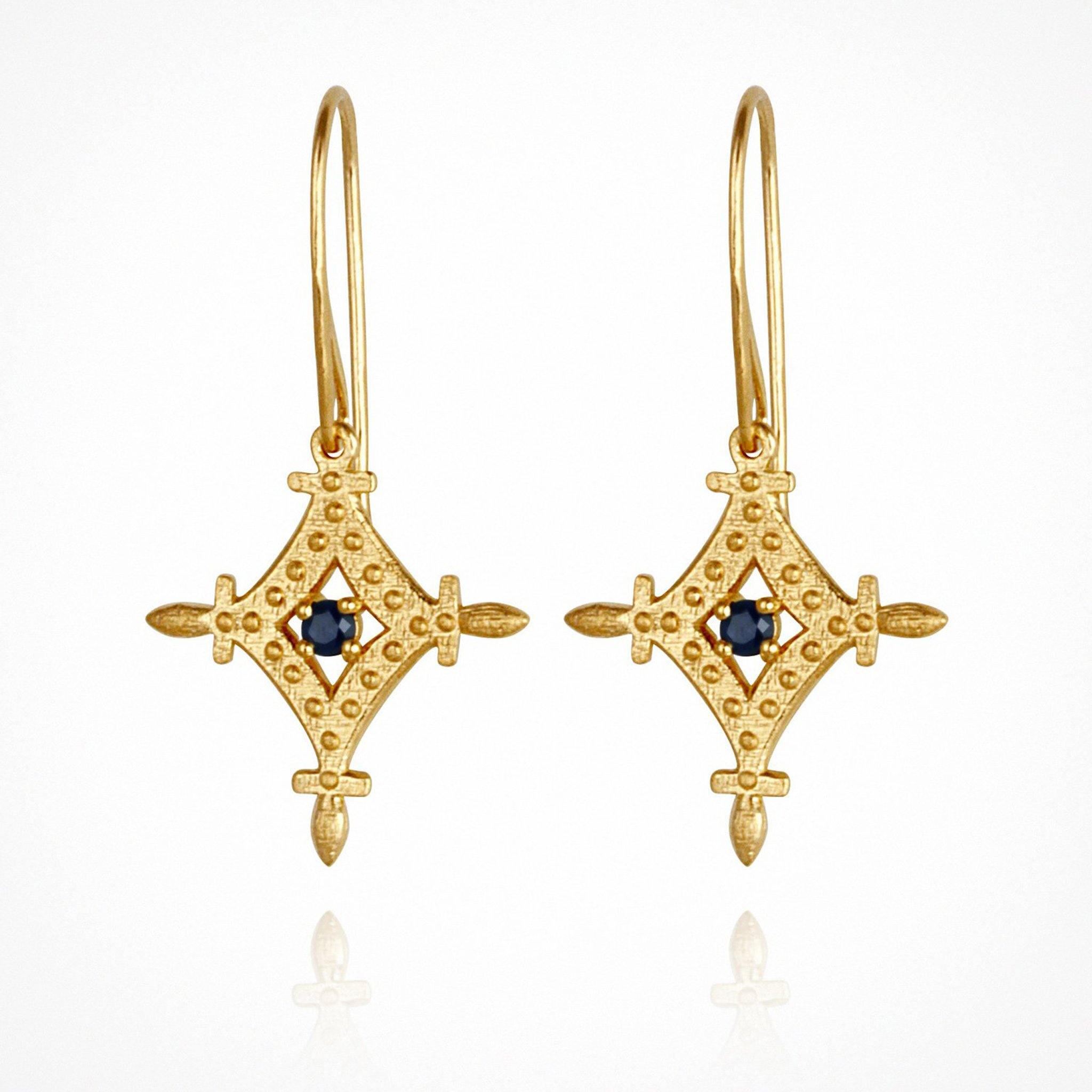Buy Corin Earrings - Gold - Frankie Say Relax