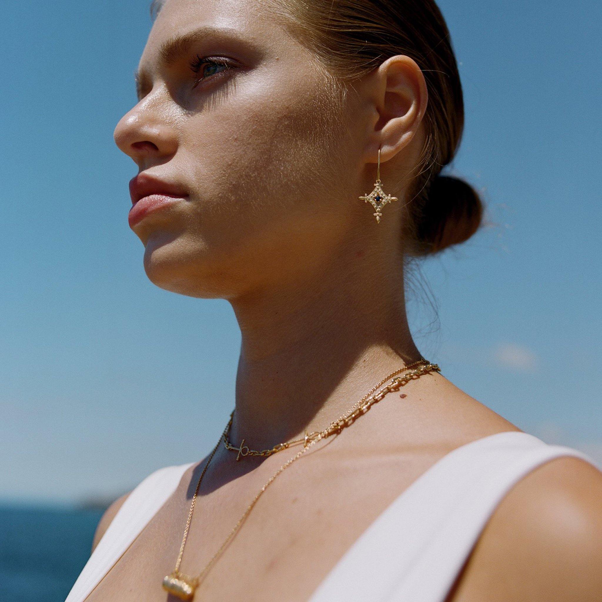 Buy Corin Earrings - Gold - Frankie Say Relax