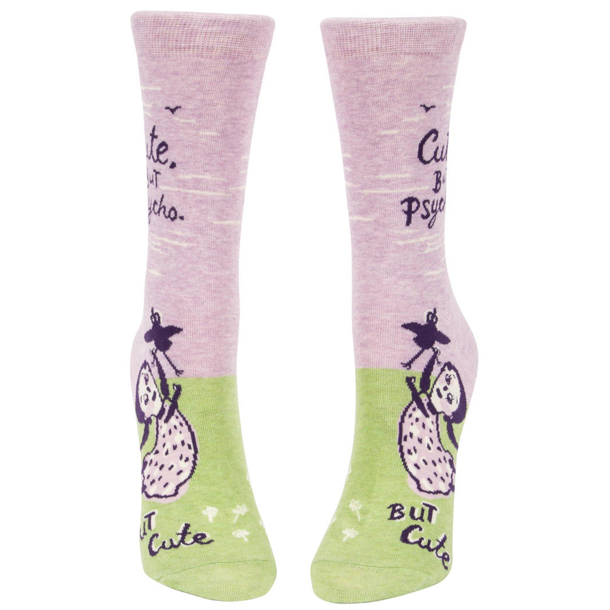 Buy Cute But Psycho - Women's Socks - Frankie Say Relax