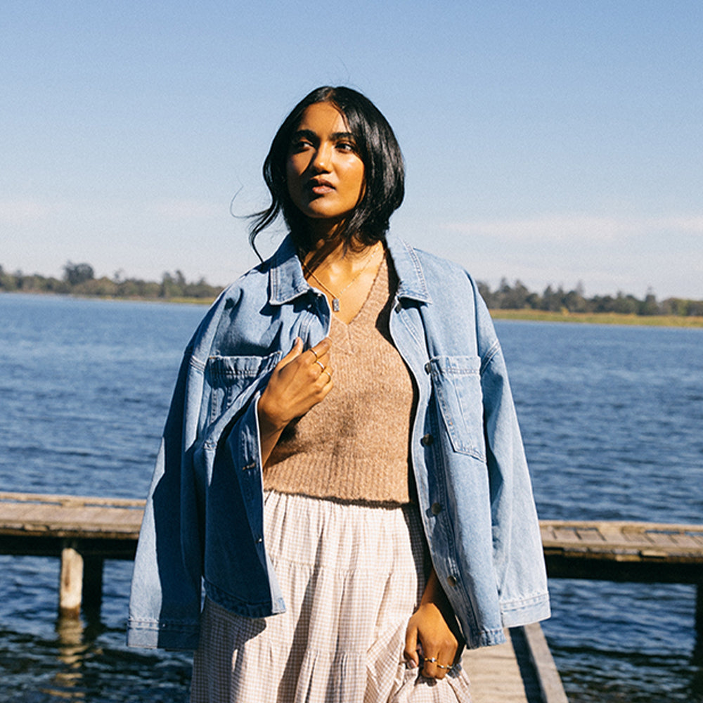 Dale Shacket - Light Blue (All About Eve) – Frankie Say Relax