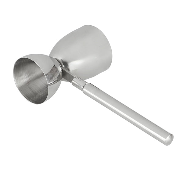 Brooklyn Stainless Steel Double Jigger w/ Handle (Davis + Waddell