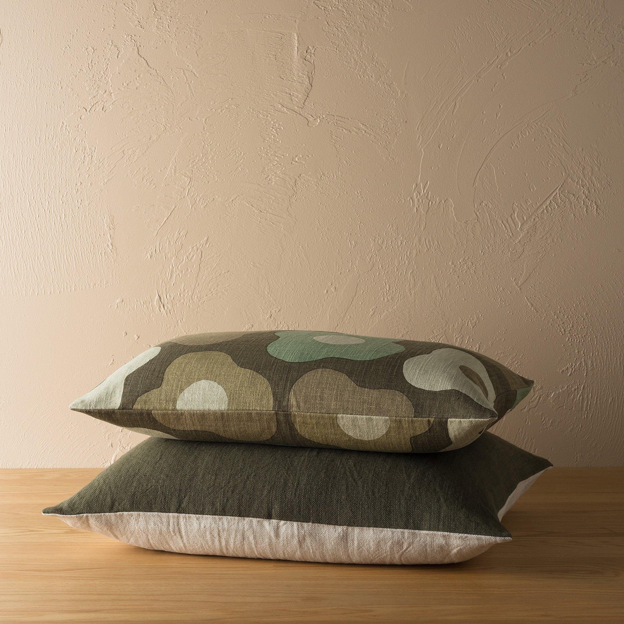 Buy Amano Cushion (Ivy / Natural) - 65 x 50cm - Frankie Say Relax