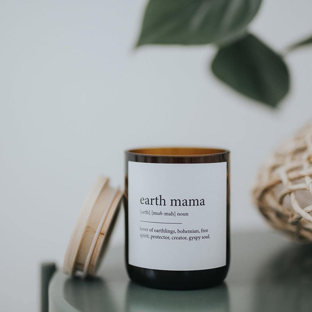 Buy "Earth Mama" Dictionary Mid Soy Candle - Frankie Say Relax