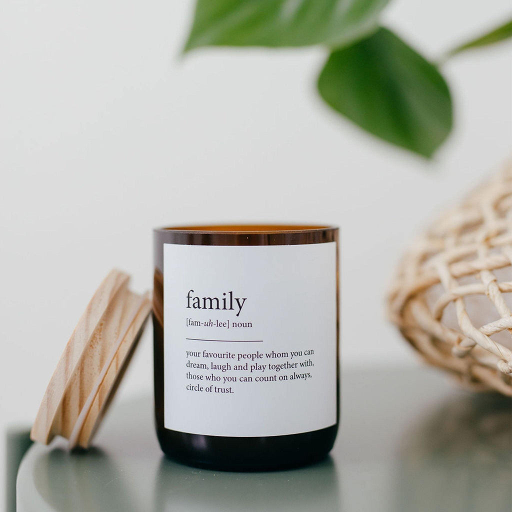 Buy "Family" Dictionary Mid Soy Candle - Frankie Say Relax