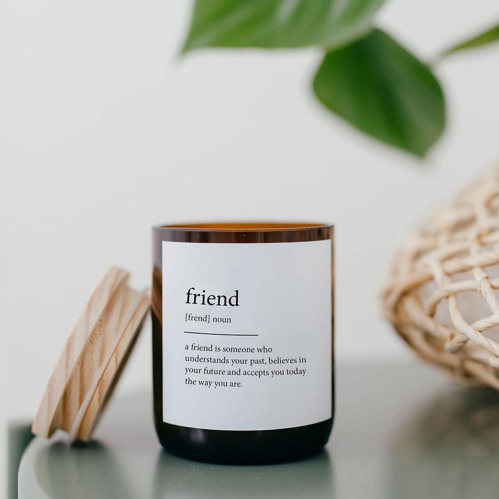 Buy "Friend" Dictionary Mid Soy Candle - Frankie Say Relax