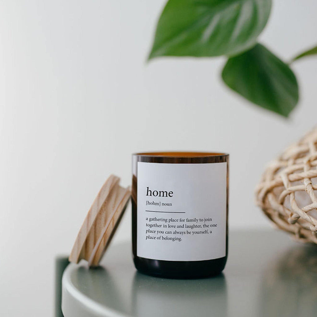 Buy "Home" Dictionary Mid Soy Candle - Frankie Say Relax