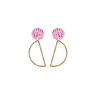 Buy Morgan Jamieson Hanging Moon Stud Earrings - Frankie Say Relax