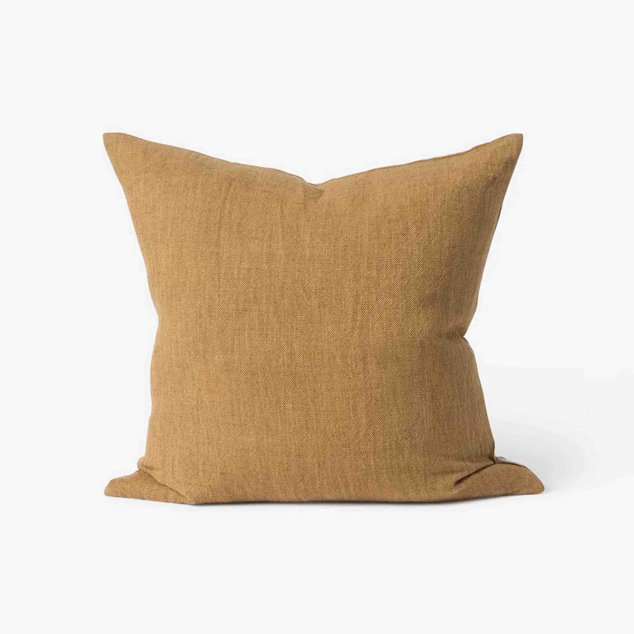 Buy Linen Cushion (Miso) - 55 x 55 cm - Frankie Say Relax