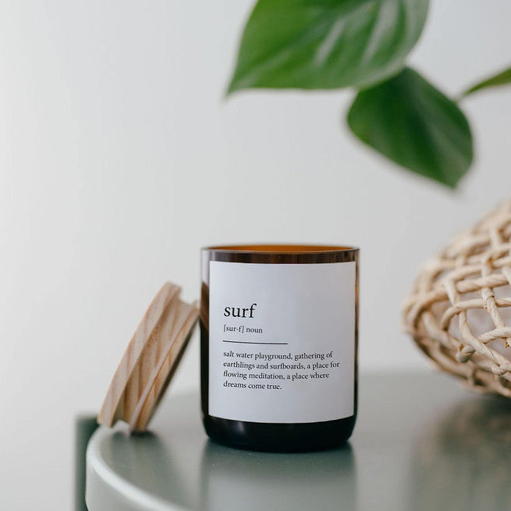 Buy "Surf" Dictionary Mid Soy Candle - Frankie Say Relax