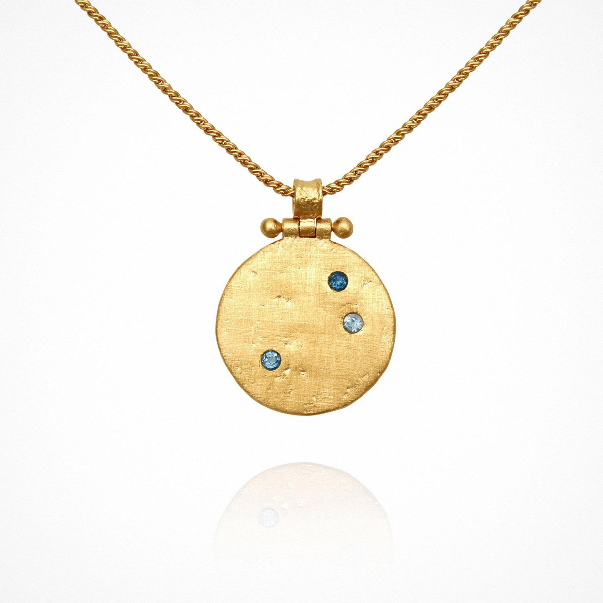 Buy Agni Necklace - Gold - Frankie Say Relax