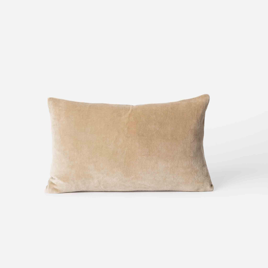 Buy Cotton Velvet Cushion (Artichoke) - 50 x 30cm - Frankie Say Relax