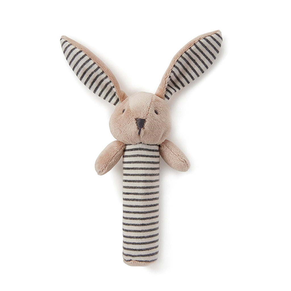 Buy Baby Bunny Rattle - Grey - Frankie Say Relax