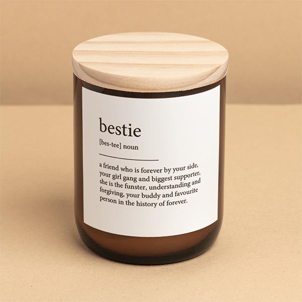 Buy "Bestie" Dictionary Mid Soy Candle - Frankie Say Relax