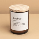 Buy "Daughter" Dictionary Mid Soy Candle - Frankie Say Relax