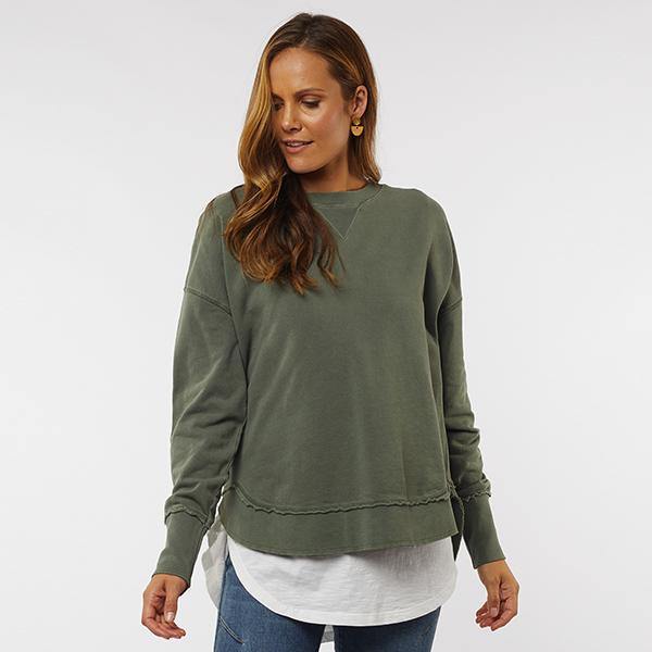 Buy Delilah Crew - Khaki - Frankie Say Relax