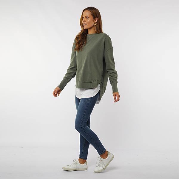 Buy Delilah Crew - Khaki - Frankie Say Relax