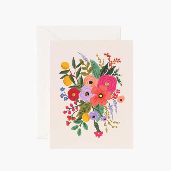 Buy Garden Party Blush Card - Frankie Say Relax