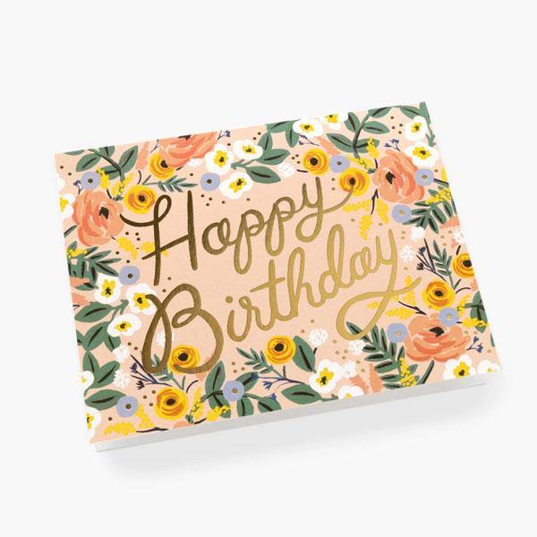 Buy Rose Birthday Card - Frankie Say Relax