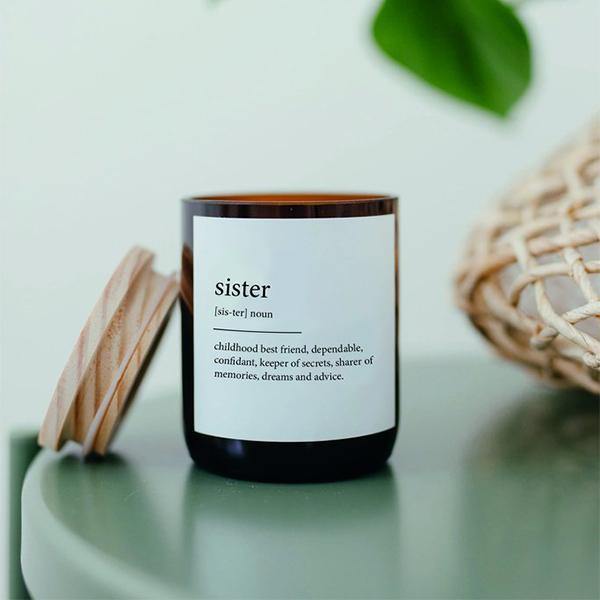 Buy "Sister" Dictionary Mid Soy Candle - Frankie Say Relax