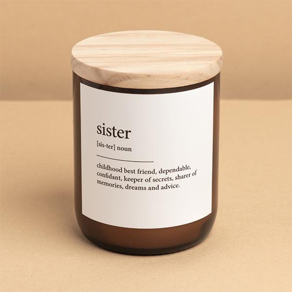 Buy "Sister" Dictionary Mid Soy Candle - Frankie Say Relax
