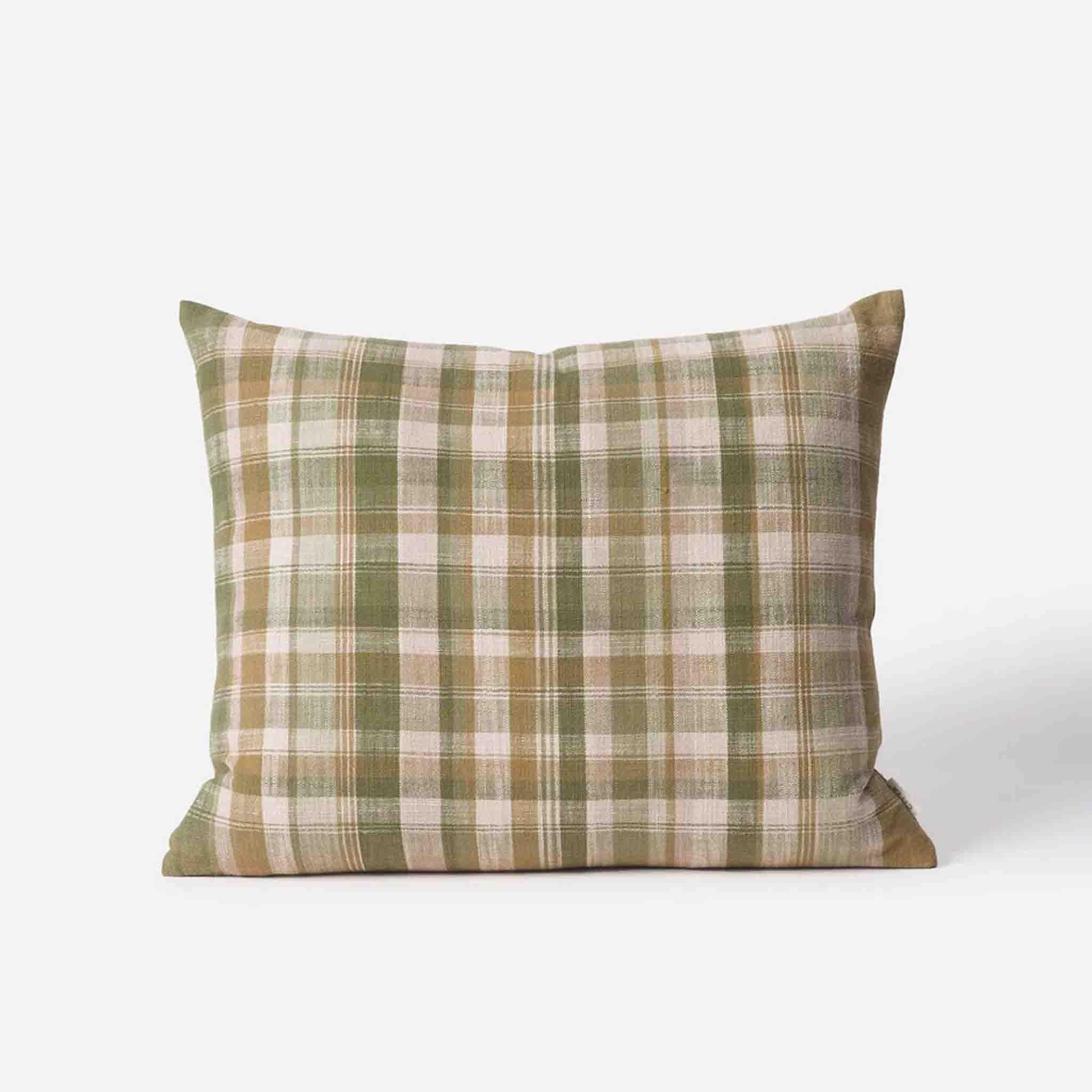 Buy Tasman Woven Cushion (Caper / Multi) - 55 x 45 cm - Frankie Say Relax