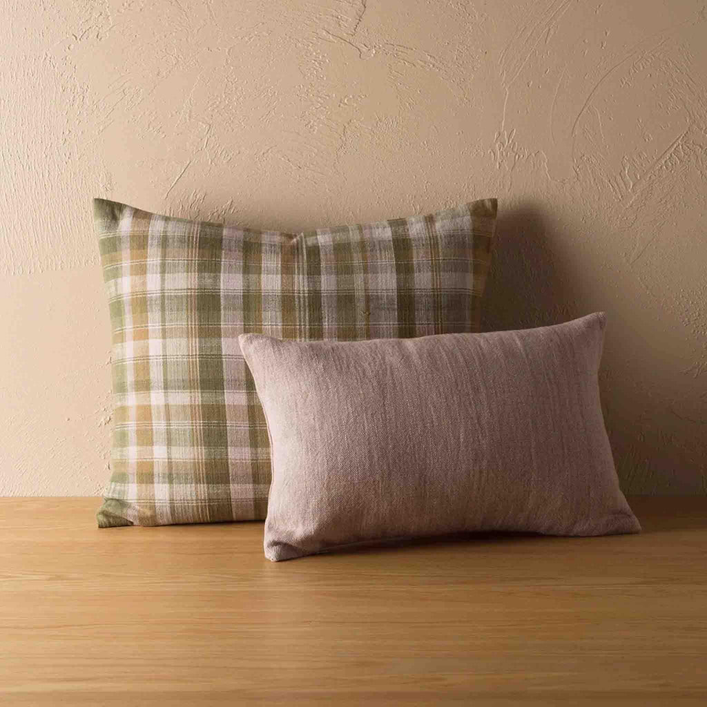 Buy Tasman Woven Cushion (Caper / Multi) - 55 x 45 cm - Frankie Say Relax