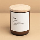 Buy "Wife" Dictionary Mid Soy Candle - Frankie Say Relax